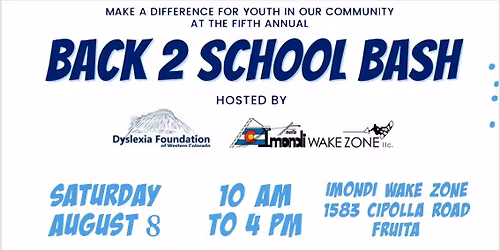 Fifth Annual Back to School Bash