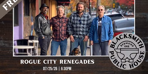 FREE Live Music - Rogue City Renegades