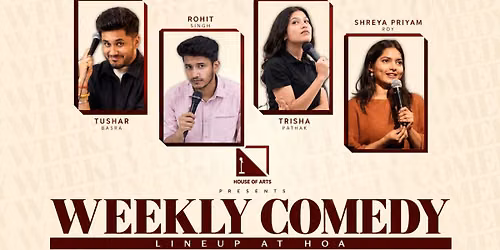 The Weekly Comedy Lineup at HOA
