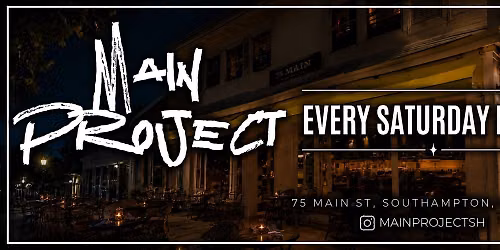 SATURDAY NIGHTS @ 75 MAIN