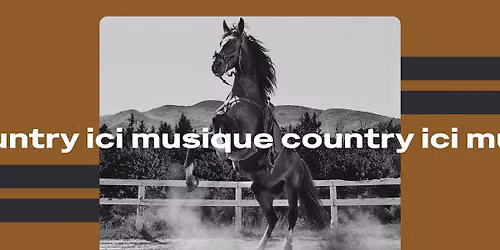 \u00c9v\u00e9nement ICI MUSIQUE COUNTRY