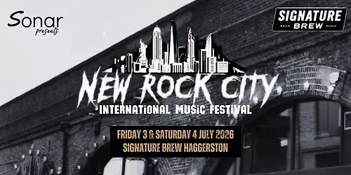 Sonar Presents International Festival New Rock City: London