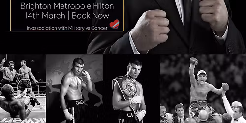 Sportsmans Dinner - With Joe Calzaghe