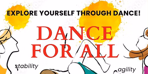 Dance for all! 10 week journey, 6th Oct, 7PM, Westside Community Centre