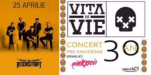 Vita de Vie - Concert pre-aniversar #30 de ani at Rockstadt \/ 25 aprilie