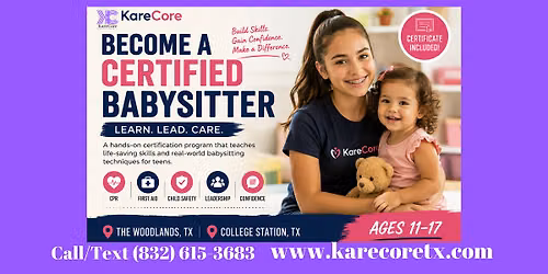 June Summer Babysitter Camp for Teens | Earn Certification Build Confidence