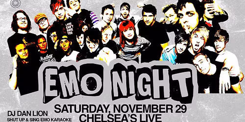 Emo Night at Chelsea's Live