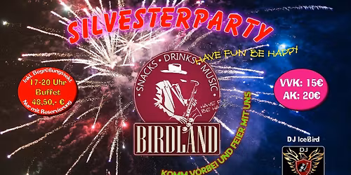 Silvester 2025 im Birdland
