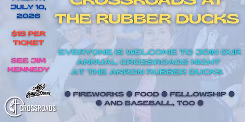 Crossroads Night at the Akron Rubber Ducks
