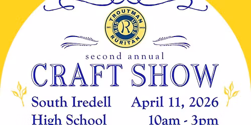 Troutman Ruritan Club Makers*Music*Market Craft Show