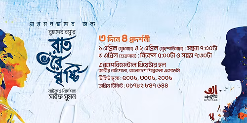 \u2018\u09b0\u09be\u09a4 \u09ad\u2019\u09b0\u09c7 \u09ac\u09c3\u09b7\u09cd\u099f\u09bf\u2019 \u09a8\u09be\u099f\u0995\u09c7\u09b0 \u09ea\u099f\u09bf \u09aa\u09cd\u09b0\u09a6\u09b0\u09cd\u09b6\u09a8\u09c0 \u09e7 \u09a5\u09c7\u0995\u09c7 \u09e9 \u098f\u09aa\u09cd\u09b0\u09bf\u09b2