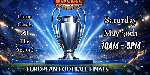 European Football Finals Watch Party!