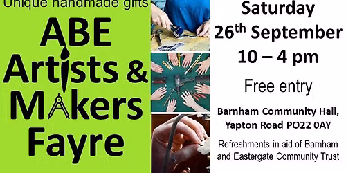 ABE Artists and Makers Fayre 2026