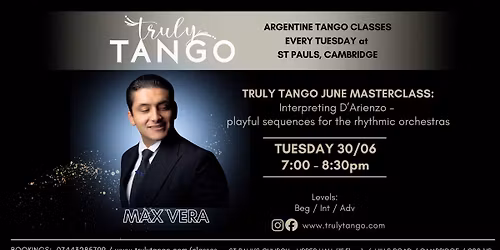 30\/06: Max Vera - Cambridge Masterclass