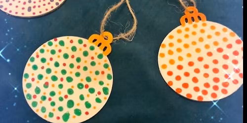 SEN Friendly Bauble painting Workshop (age 16+)