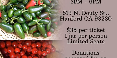 Soup Kitchen Fundraiser - Cowboy Candy Canning
