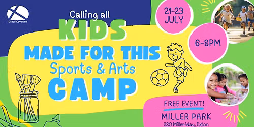 Made For This! A Free Sports & Arts Camp
