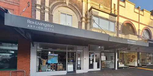 Painting of Rex Livingston Gallery 