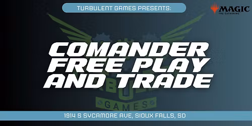 Commander Free Play and Trade Day