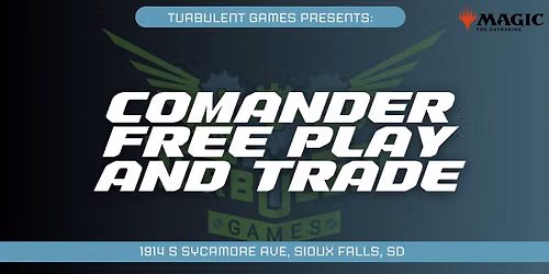 Commander Free Play and Trade Day