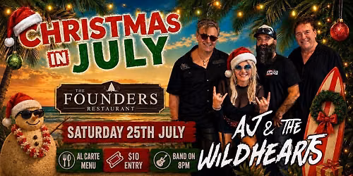 \ud83c\udf84 AJ & THE WILDHEARTS | Christmas In July \ud83c\udfb8