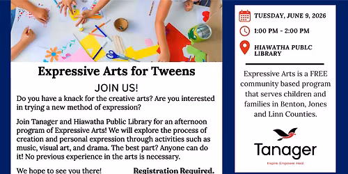 Expressive Arts for Tweens