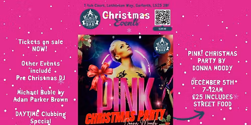 PINK! Tribute Donna Moody Christmas \ud83c\udf84 5th December 2025 \u270c\ufe0f