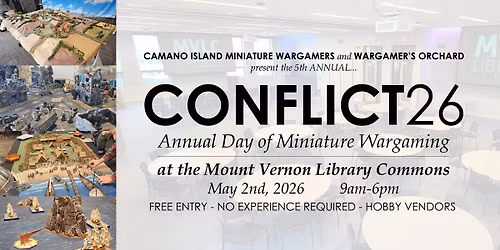 CONFLICT '26 - Day of Wargaming - DONATIONS NEEDED