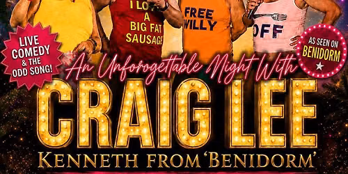 Craig Lee as "Kenneth" from Benidorm