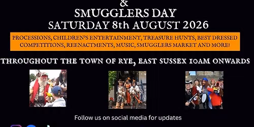 Rye Pirates & Smugglers Day 2026