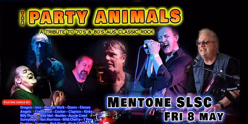 PARTY ANIMALS -MENTONE LSC - FRI 8TH MAY