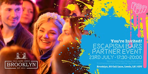 Escapism Bars Partner Event