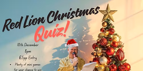Christmas Quiz Night - At The Red Lion Wybunbury