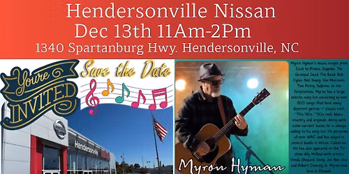 Myron Hyman Live at A Day For The Community at Hendersonville Nissan