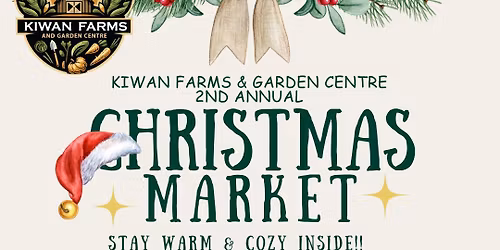 Night Christmas Market at Kiwan Farms & Garden Centre!!