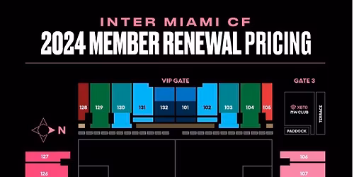 Inter Miami CF Season Tickets (Includes Tickets To All Regular Season Home Games)