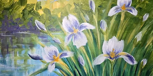 Paint and Sip Event: Petals on the Pond