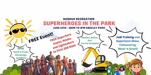 Superheroes in the Park