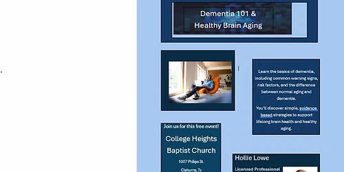 Dementia 101 and Brain Health Seminar