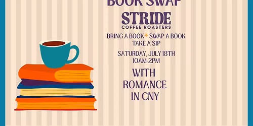 Book Swap at Stride Coffee with Romance in CNY