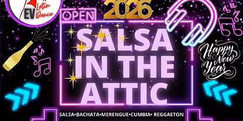 Salsa in The Attic Returns! Pre-NYE Party Latin Night