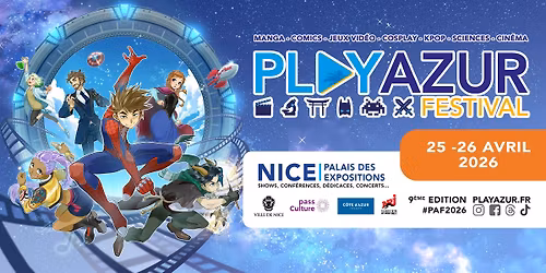 Play Azur Festival 2026 - 9e \u00e9dition
