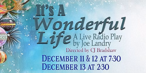 Performances for It's a Wonderful Life, A Live Radio Show