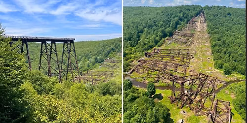 Overnight Ride to the Kinzua  Viaduct 