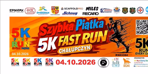 Szybka Pi\u0105tka - 5K FAST RUN - Cha\u0142upczyn 04.10.2026