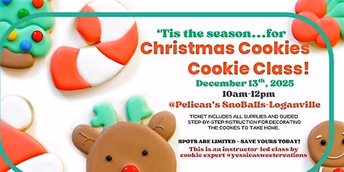 Holiday Cookie Decorating Class