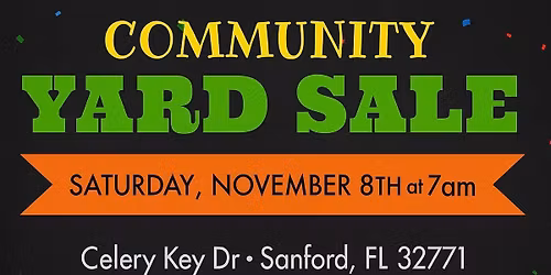 Community Yard Sale