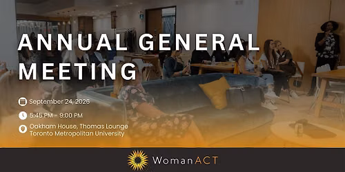 WomanACT Annual General Meeting
