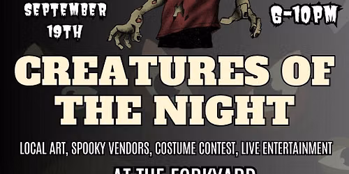 Creatures of the Night Spooky Southside Market