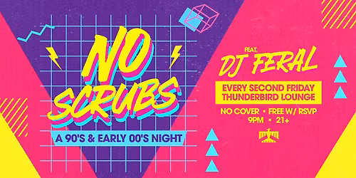 No Scrubs - 90's + Early 00's Night